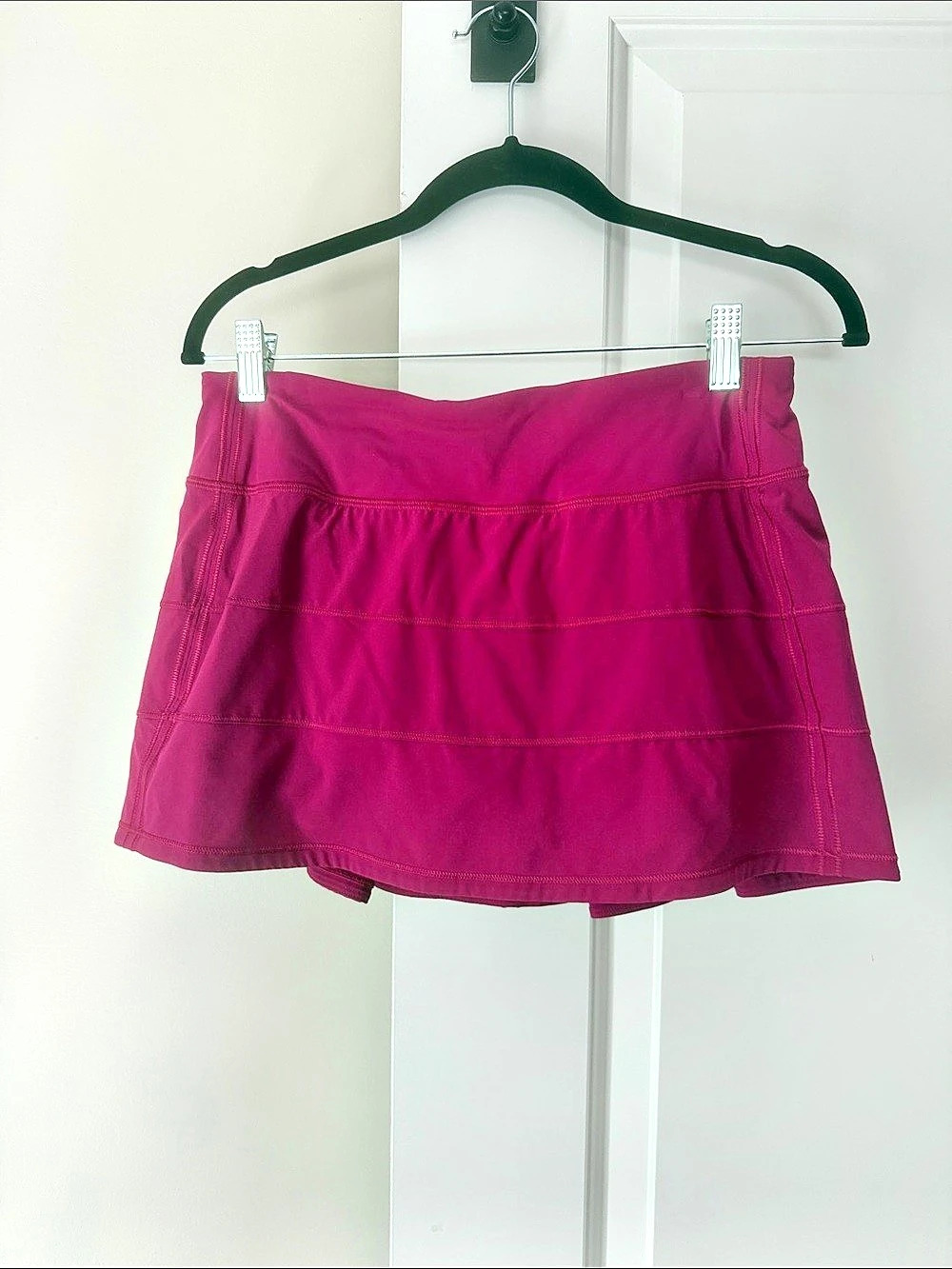 lululemon Pace Rival Mid-Rise Skirt Athletic Skort in Pink